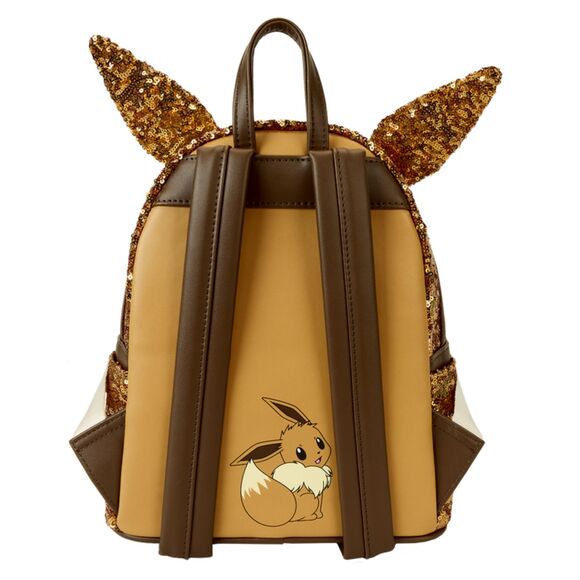 Loungefly Pokémon Exclusive Eevee Sequin Cosplay Mini Backpack